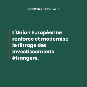 Investissements étrangers